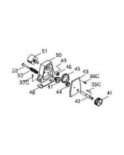 Энкодер BK-E Came 119RIBK022 в Чебоксарах Запчасти для шлагбаумов и автоматики Pintop.ru