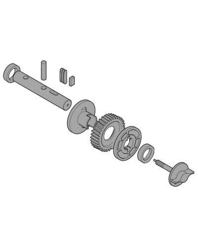 Выходной вал BX-P Came 119RIBX028 в Чебоксарах Запчасти для шлагбаумов и автоматики Pintop.ru