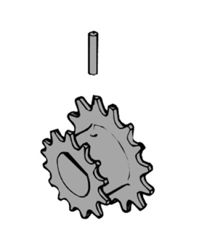 Звездочка выходная С100 Came 119RIC004 в Чебоксарах Запчасти для шлагбаумов и автоматики Pintop.ru