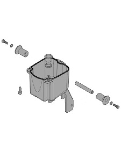 Корпус редуктора C001 Came 119RICX006 в Чебоксарах Запчасти для шлагбаумов и автоматики Pintop.ru