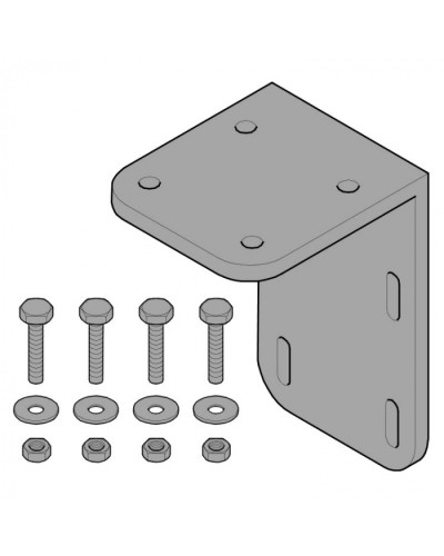 Кронштейн крепления к стене C003 C004 Came 119RICX011 в Чебоксарах Запчасти для шлагбаумов и автоматики Pintop.ru