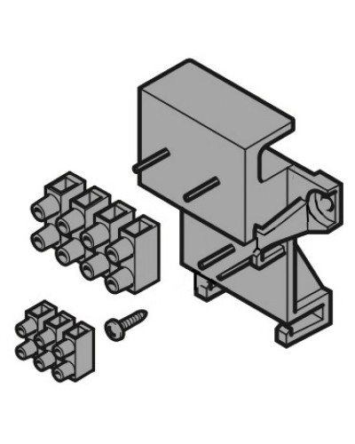 Кронштейн с колодкой подключений C-BX Came 119RICX020 в Чебоксарах Запчасти для шлагбаумов и автоматики Pintop.ru