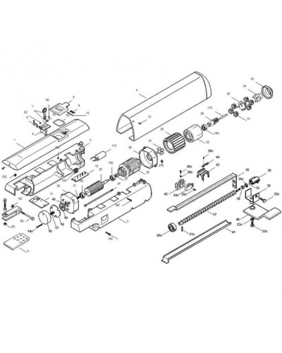 Планка перфор. д/конц. выкл. ATI 5 Came 119RID117 в Чебоксарах Запчасти для шлагбаумов и автоматики Pintop.ru