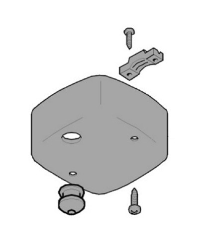 Крышка привода нижняя FLEX Came 119RID150 в Чебоксарах Запчасти для шлагбаумов и автоматики Pintop.ru