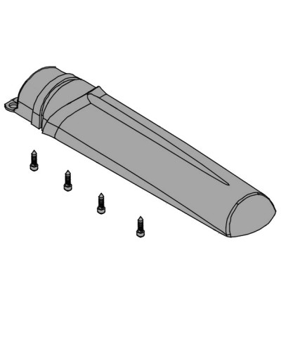 Крышка кожуха винта АХ302304, АХ3024, АХ402306, АХ412306 Came 119RID308 в Чебоксарах Запчасти для шлагбаумов и автоматики Pintop.ru