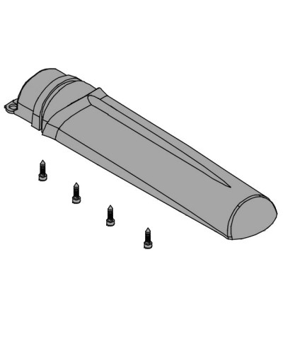 Крышка кожуха винта АХ5024, АХ71230 Came 119RID310 в Чебоксарах Запчасти для шлагбаумов и автоматики Pintop.ru