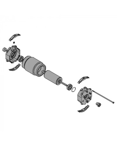 Электродвигатель АХ302304 Came 119RID312 в Чебоксарах Запчасти для шлагбаумов и автоматики Pintop.ru