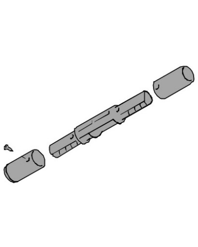 Замок ремня направляющей VER Came 119RIE120 в Чебоксарах Запчасти для шлагбаумов и автоматики Pintop.ru