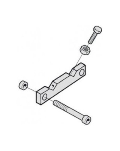 Ограничит. нижний с крепл. G4000 и G2500 Came 119RIG059 в Чебоксарах Запчасти для шлагбаумов и автоматики Pintop.ru