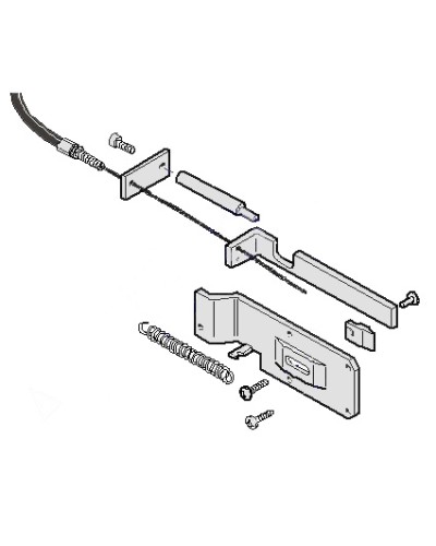 Механизм разблокировки G12000 Came 119RIG103 в Чебоксарах Запчасти для шлагбаумов и автоматики Pintop.ru