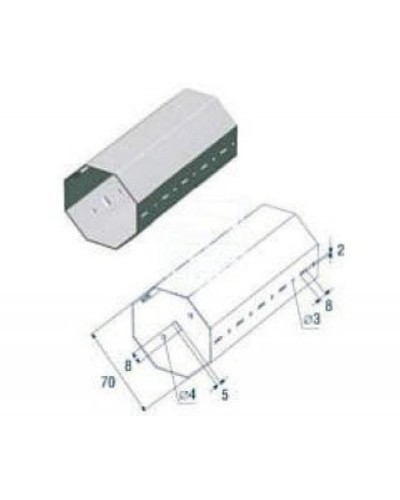 Выходной фланец G12000 Came 119RIG112 в Чебоксарах Запчасти для шлагбаумов и автоматики Pintop.ru