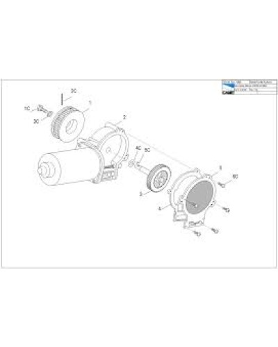 Моторедуктор RODEO Came 119RIP119 в Чебоксарах Запчасти для шлагбаумов и автоматики Pintop.ru