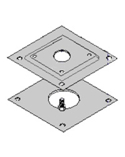Монтажное основание CLM CLM-N CSS CSS-N DOC-L DOC-LN Came 119RIR001 в Чебоксарах Запчасти для шлагбаумов и автоматики Pintop.ru
