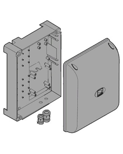 Корпус блока управления G2080 G2081 Came 119RIR238 в Чебоксарах Запчасти для шлагбаумов и автоматики Pintop.ru