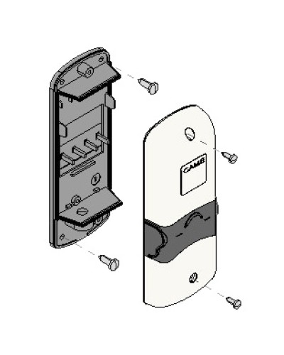 Корпус приемника DTA01 DTA02 DBS01 DBS02 Came 119RIR256 в Чебоксарах Запчасти для шлагбаумов и автоматики Pintop.ru