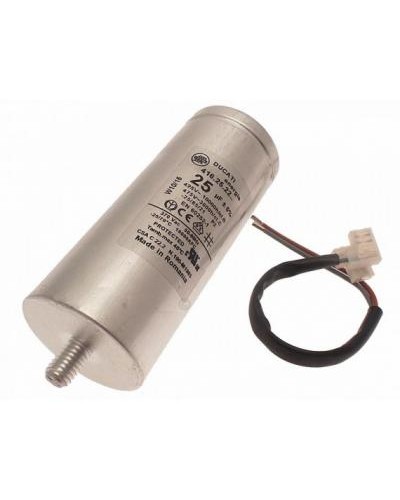 Конденсатор 25 мкФ с гибк. выводами и болтом Came 119RIR297 в Чебоксарах Запчасти для шлагбаумов и автоматики Pintop.ru