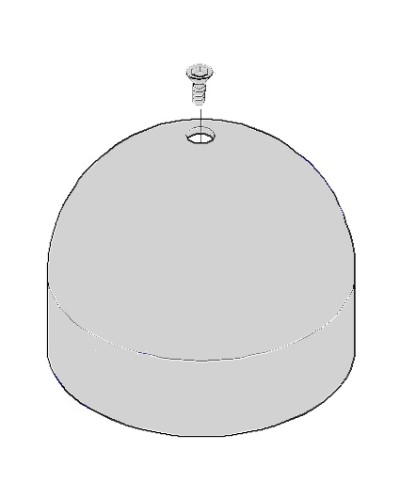 Крышка верхняя CAT Came 119RIX009 в Чебоксарах Запчасти для шлагбаумов и автоматики Pintop.ru