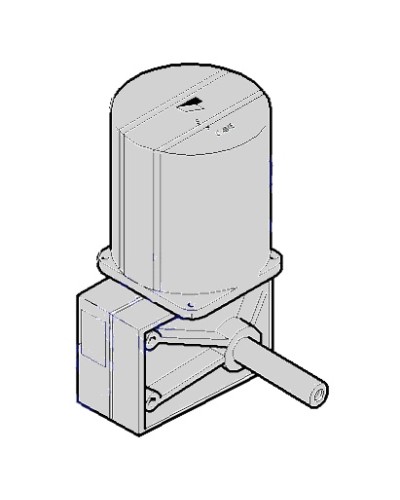 Моторедуктор CAT-X24 Came 119RIX024 в Чебоксарах Запчасти для шлагбаумов и автоматики Pintop.ru