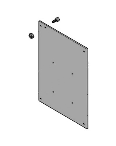 Пластина крепления блока управления BY-3500T Came 119RIY064 в Чебоксарах Запчасти для шлагбаумов и автоматики Pintop.ru