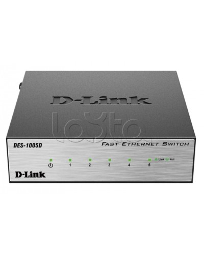 Коммутатор 5-портовый D-Link DES-1005D/O2B в Чебоксарах Коммутаторы Pintop.ru