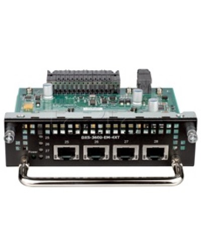 Модуль расширения с 4 портами D-Link DXS-3600-EM-4XT/A1A в Чебоксарах Дополнительное оборудование для сетей Pintop.ru