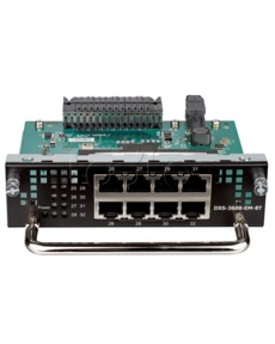 Модуль расширения с 8 портами D-Link DXS-3600-EM-8T/A1A в Чебоксарах Дополнительное оборудование для сетей Pintop.ru