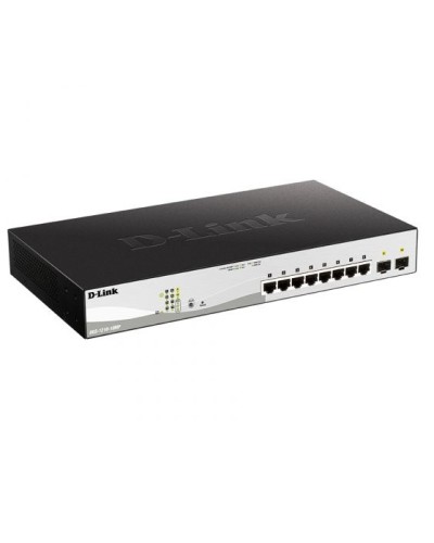 Коммутатор 8 портовый D-Link DGS-1210-10MP/F1A в Чебоксарах Коммутаторы Pintop.ru