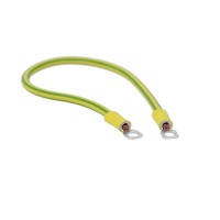 Перемычка медная сеч. 6 мм2, с наконечниками под винт М6, в комплекте с метизами DKC (SC6L300KHDZ)