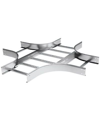 Х-ответвитель 50х300 R-300 DKC (LX5303K) в Чебоксарах Аксессуары для лотков Pintop.ru