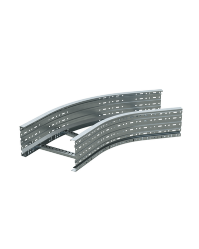 Угол лестничный 45 градусов 80x400, R660 DKC (ULC684) в Чебоксарах Аксессуары для лотков Pintop.ru