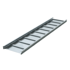 Лоток листовой неперфорированный 80х200, лонжерон 2 мм, L 3 м, горячий цинк DKC (UNH382HDZ)