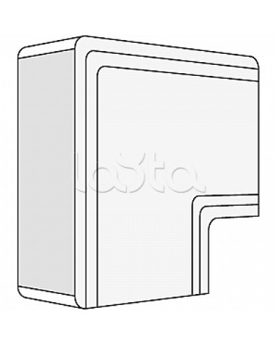 Угол плоский 150x60 NPAN DKC 01747 в Чебоксарах Аксессуары для кабель-канала Pintop.ru