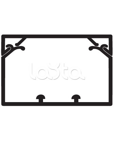 Кабель-канал 100x60 с крышкой с направляющими для установки разделителей TA-GN 100x60 мм DKC 01786 в Чебоксарах Кабель-канал Pintop.ru