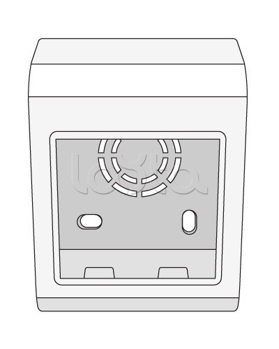 Коробка монтажная под 2 модуля VIVA PDD DKC 10033 в Чебоксарах Аксессуары для кабель-канала Pintop.ru