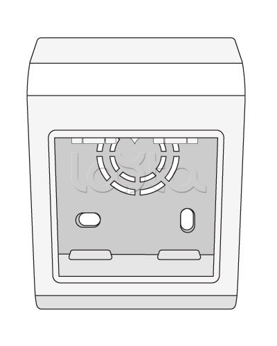 Коробка монтажная под 2 модуля BRAVA DKC 10034 в Чебоксарах Распределительные коробки Pintop.ru