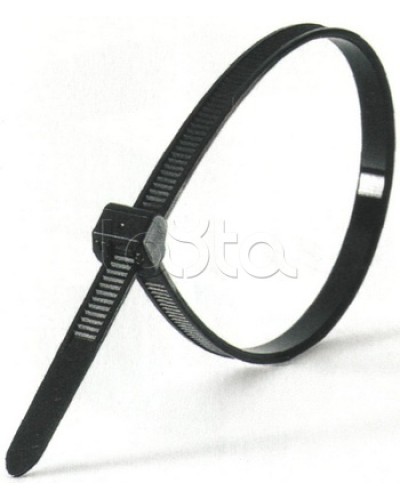 Хомут-стяжка нейлоновый, стандартный P6.6 7.8x240 чёрный DKC 25325 (100 шт/уп) в Чебоксарах Стяжки-хомуты Pintop.ru