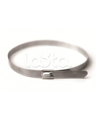 Хомут из нержавеющей стали AISI 316 8х400 DKC 27614 в Чебоксарах Стяжки-хомуты Pintop.ru