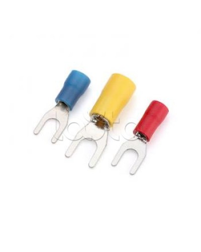 Наконечник вилочный с изолир.фланцем 1,5-2,5 кв.мм 3,5 мм (НВИ) DKC 2B135LP в Чебоксарах Крепежные изделия Pintop.ru