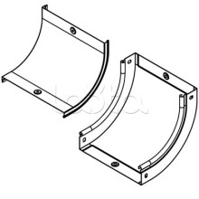 Крышка CS 90 на угол вертикальный внутр. 90° осн. 200 DKC 38204