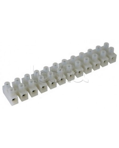 Клемник Полипропилен белый, 2р,85°С,450V,24A, 2,5мм.кв. DKC 43102PL/BR в Чебоксарах Крепежные изделия Pintop.ru