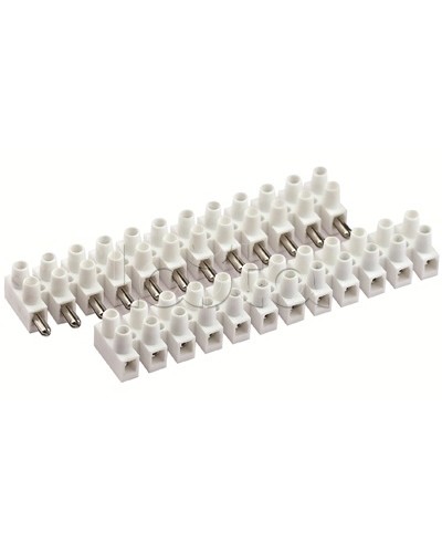 Клемник+разъем Полипропилен,12р,85°С,450V,57A, 10мм.кв. DKC 43412PLSP в Чебоксарах Держатели, клипсы, скобы Pintop.ru