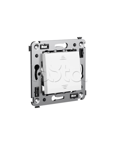 Выключатель одноклавишный в стену, Avanti, Белое облако DKC 4400103 в Чебоксарах Крепежные изделия Pintop.ru