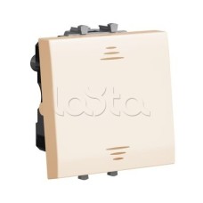 Переключатель "Ванильная дымка", "Avanti", 16A, 2 мод. DKC 4405112