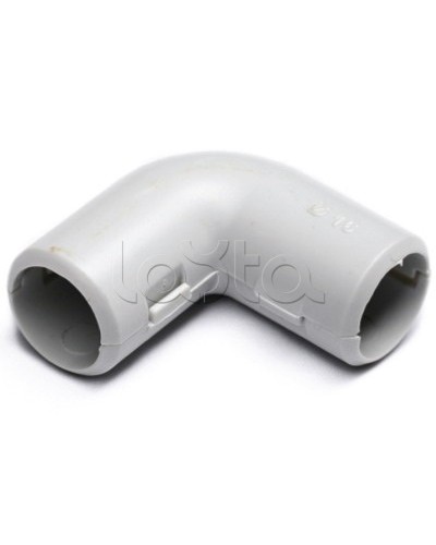 Колено открывающееся, 90 градусов 32 DKC (50532) - Колено открывающееся 90°, номинальный ф32мм, пластик, IP40, RAL 7035 в Чебоксарах Повороты, муфты, тройники Pintop.ru