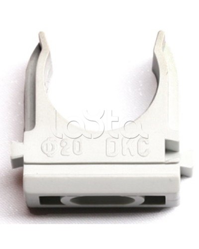 Держатель с защелкой, д.20 мм DKC 51020 в Чебоксарах Держатели, клипсы, скобы Pintop.ru