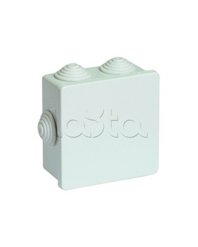 Коробка ответвительная с кабельными вводами, IP44, д.80х40 мм DKC 53700 в Чебоксарах Распределительные коробки Pintop.ru