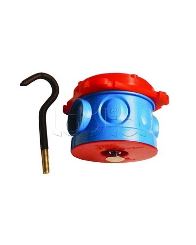 Коробка потолочная с крюком для заливки в бетон, д.70х57мм DKC 59383 в Чебоксарах Распределительные коробки Pintop.ru