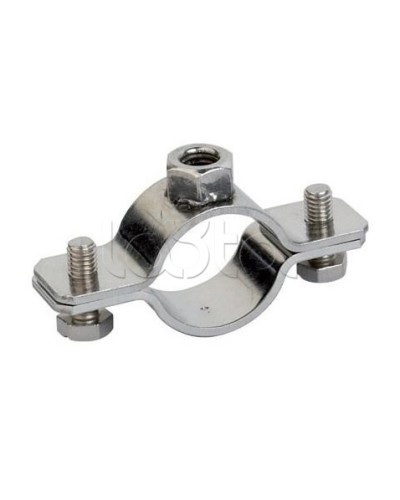 Хомут трубный ½ (18-24 мм) М8 оцинкованная сталь DKC (6040-P12) в Чебоксарах Аксессуары для лотков Pintop.ru