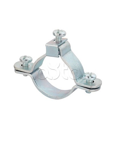 Хомут заземления для труб 20-1/2 мм, оцинкованная сталь DKC 6042-20 в Чебоксарах Стяжки-хомуты Pintop.ru