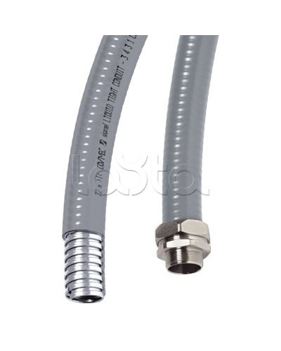 Металлорукав DN 10мм в гладкой EVA изоляции DKC (607E010) в Чебоксарах Металлорукав Pintop.ru